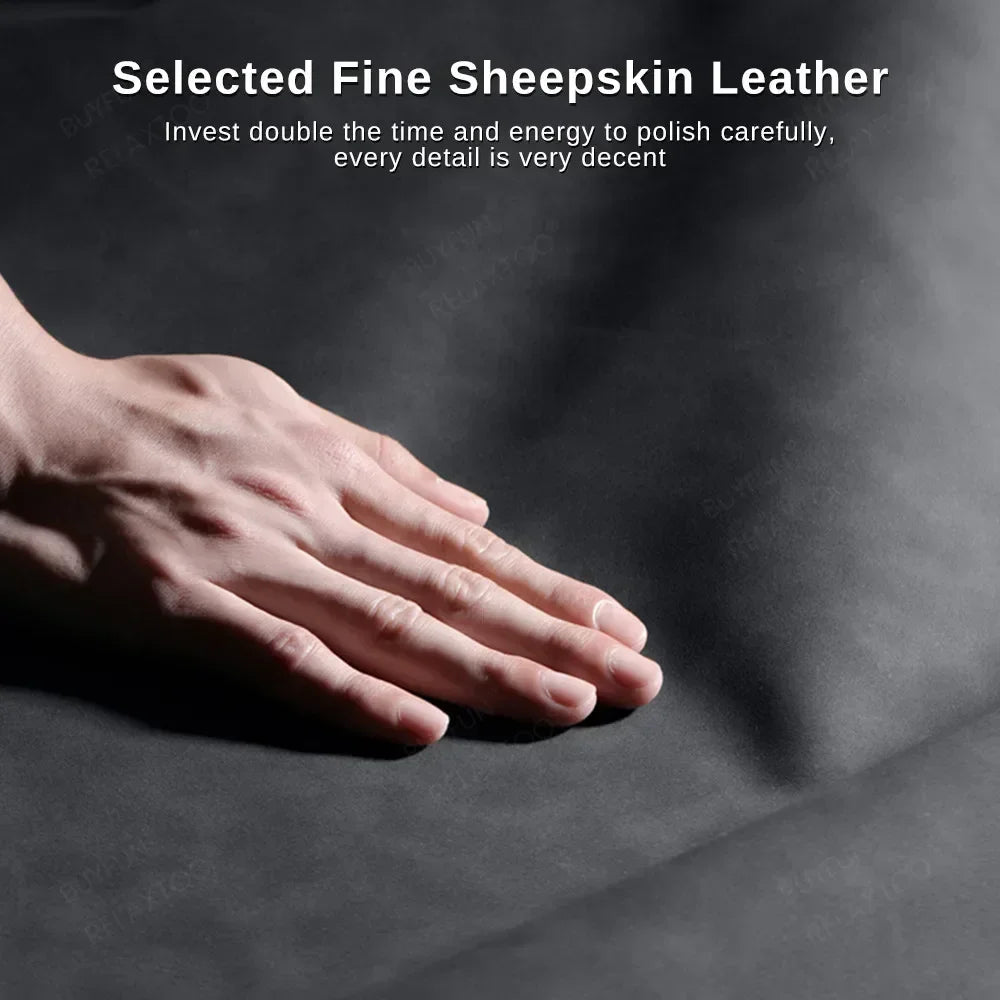 Sheepskin Leather Case  X5 Pro 5G Camera Shockproof