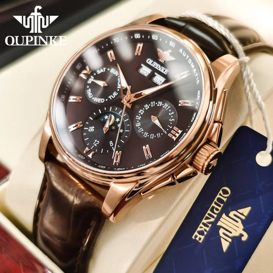 OUPINKE Men's Watches Top  Brand Luxury Watch