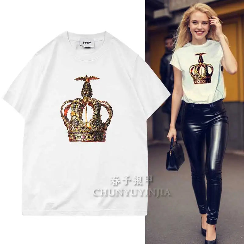 Chun yu yin jia luxury Designer brand ladies tee top