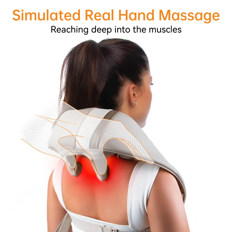 Mebak N1 Massager With Heat Therapy Massage Pillow