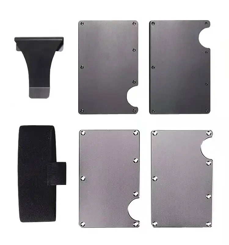 RFID blocking metal wallet