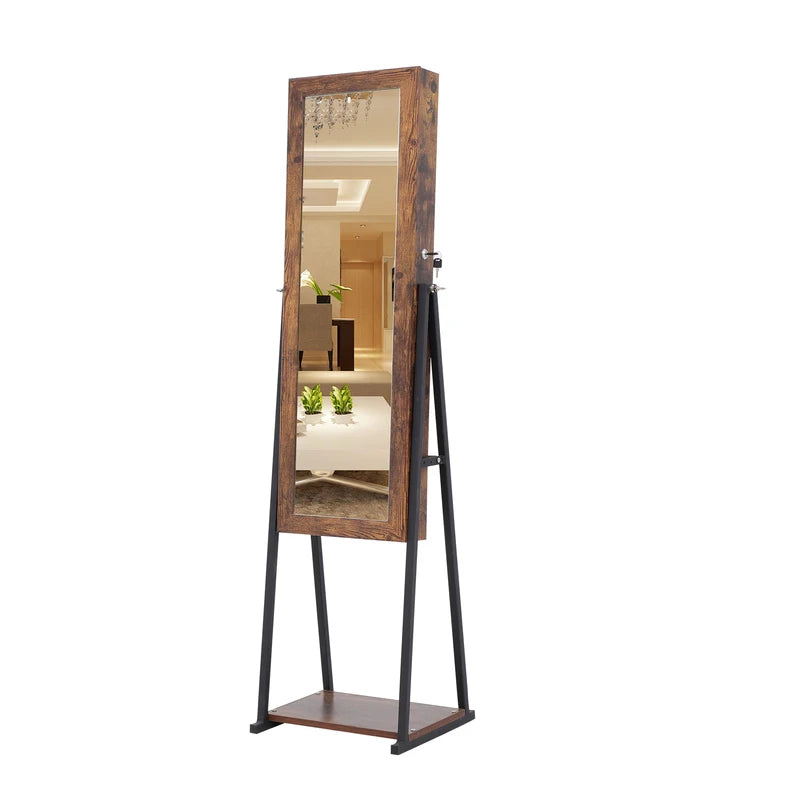 Jewelry Mirror Cabinet , Anti-Gray