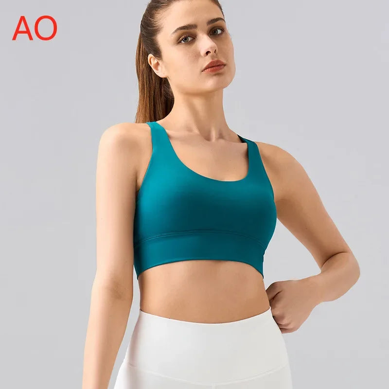 Fitness Sports Bra Underwear Breathable Shockproof Bra